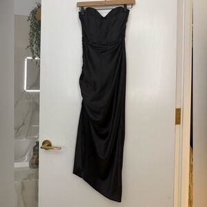 Zara Black Strapless Dress